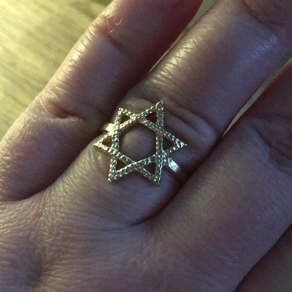 Star of David Magen David gold ring